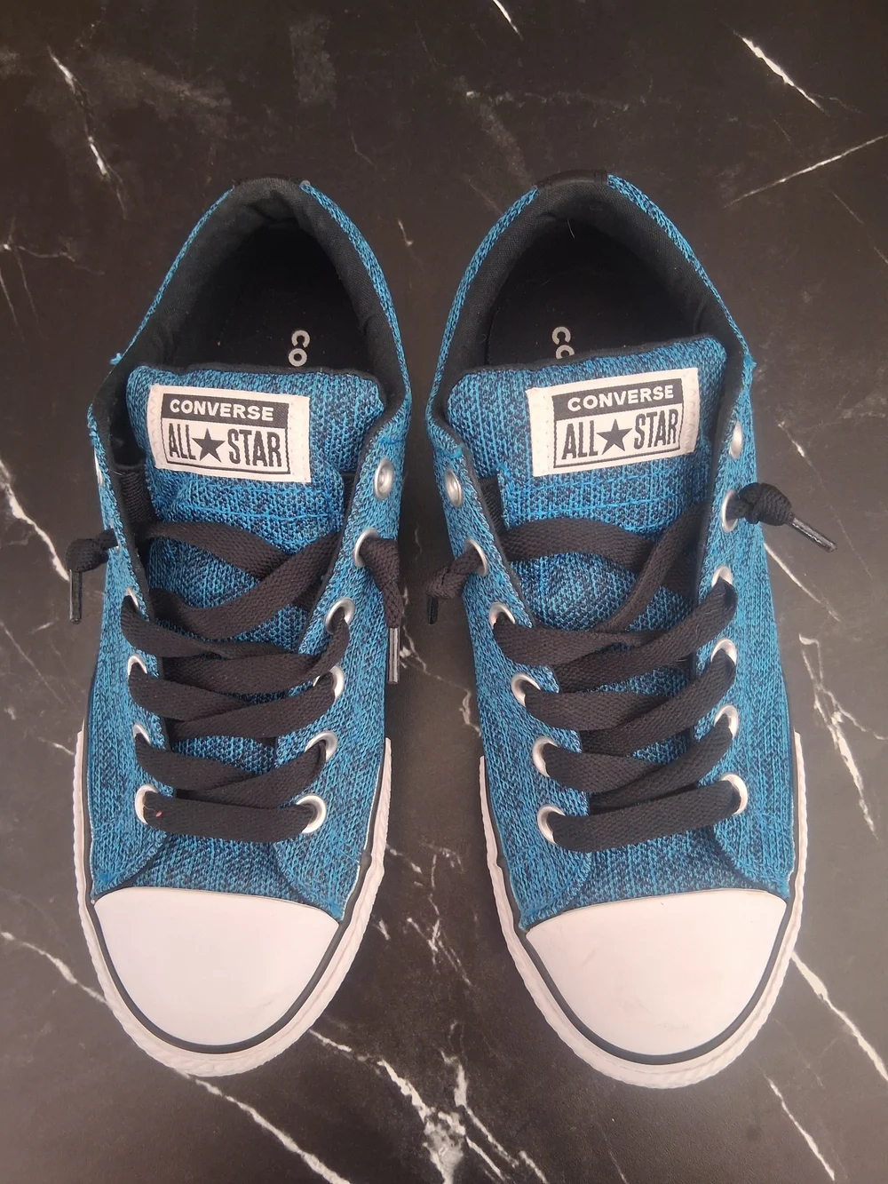 Converse All Star Blue Low-Top Chuck Taylor Sneakers Junior Youth Unisex Size 5